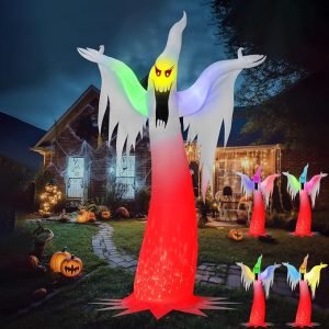 Blow Up Ghost Halloween Yard Decorations